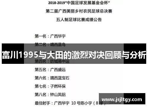 富川1995与大田的激烈对决回顾与分析
